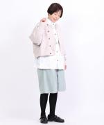 INDIGO 裏毛&ピグメントダイ　ブルゾン